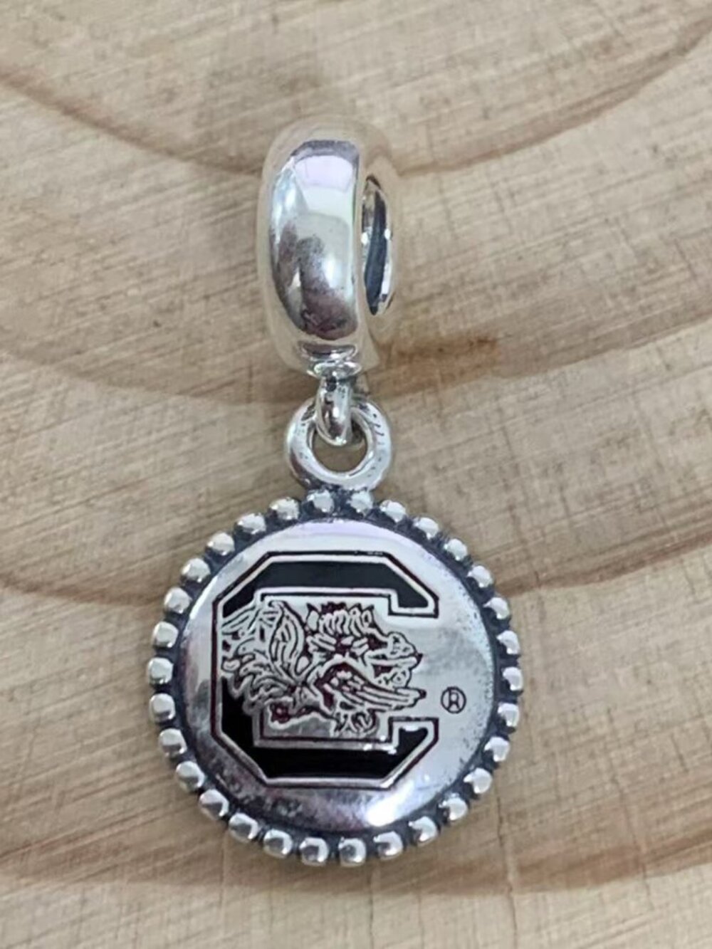 Pandora University of South Carolina Charm Pendant, S925 Silver Jewelry